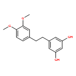 3,5-dihydroxy-3',4'-dimethoxybibenzyl