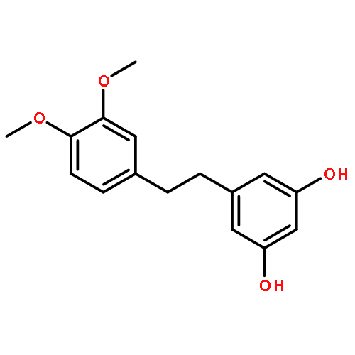 3,5-dihydroxy-3',4'-dimethoxybibenzyl