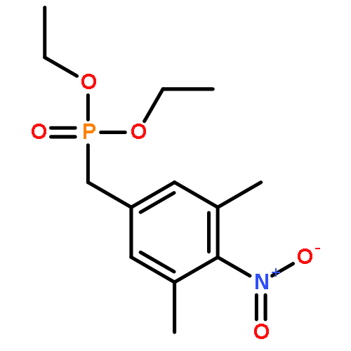 PHOSPHONIC ACID, [(3,5-DIMETHYL-4-NITROPHENYL)METHYL]-, DIETHYL ESTER