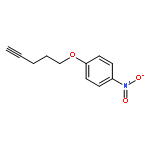 Benzene, 1-nitro-4-(4-pentynyloxy)-