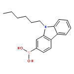 Boronic acid, (9-hexyl-9H-carbazol-2-yl)-