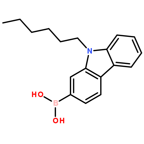 Boronic acid, (9-hexyl-9H-carbazol-2-yl)-