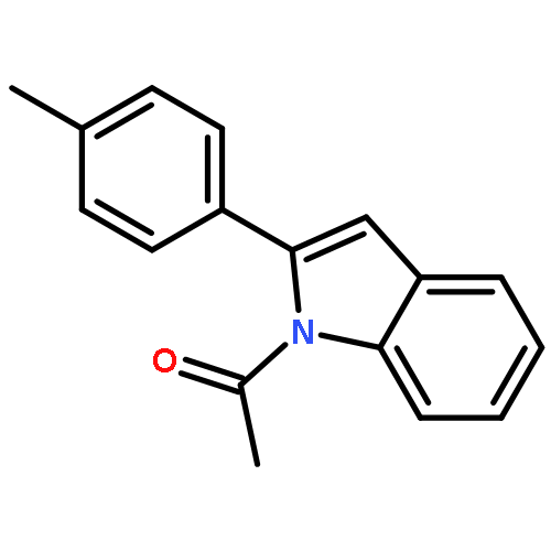 1H-Indole, 1-acetyl-2-(4-methylphenyl)-