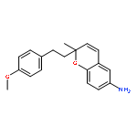 2H-1-Benzopyran-6-amine, 2-[2-(4-methoxyphenyl)ethyl]-2-methyl-