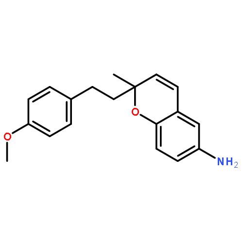 2H-1-Benzopyran-6-amine, 2-[2-(4-methoxyphenyl)ethyl]-2-methyl-