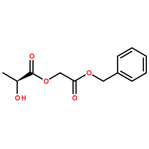 Propanoic acid, 2-hydroxy-, 2-oxo-2-(phenylmethoxy)ethyl ester, (2S)-