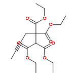 4-Hexyne-1,1,2,2-tetracarboxylic acid, tetraethyl ester