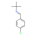 2-PROPANAMINE, N-[(4-CHLOROPHENYL)METHYLENE]-2-METHYL-, (E)-