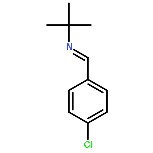 2-PROPANAMINE, N-[(4-CHLOROPHENYL)METHYLENE]-2-METHYL-, (E)-