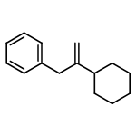 Benzene, (2-cyclohexyl-2-propenyl)-