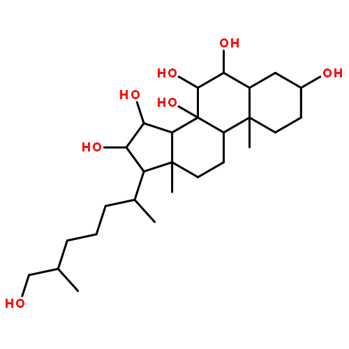 (25S)-5alpha-cholestane-3beta,6alpha,7alpha,8,15alpha,16beta,26-heptaol