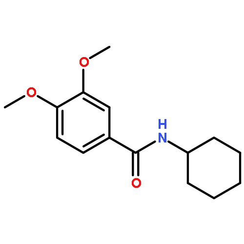 Benzamide, N-cyclohexyl-3,4-dimethoxy-