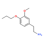 3-Methoxy-4-propoxyphenethylamine