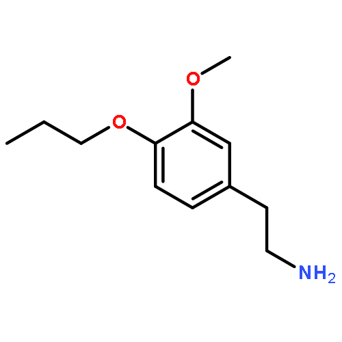 3-Methoxy-4-propoxyphenethylamine