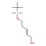 (2E)-5-{[Dimethyl(2-methyl-2-propanyl)silyl]oxy}-2-penten-1-ol