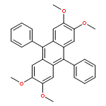 Anthracene, 2,3,6,7-tetramethoxy-9,10-diphenyl-