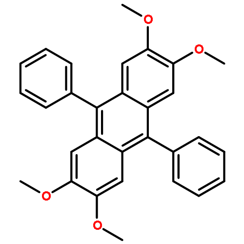 Anthracene, 2,3,6,7-tetramethoxy-9,10-diphenyl-