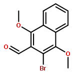 2-Naphthalenecarboxaldehyde, 3-bromo-1,4-dimethoxy-