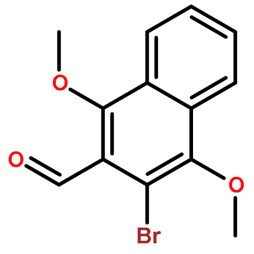 2-Naphthalenecarboxaldehyde, 3-bromo-1,4-dimethoxy-