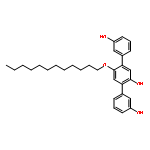 [1,1':4',1''-TERPHENYL]-2',3,3''-TRIOL, 5'-(DODECYLOXY)-