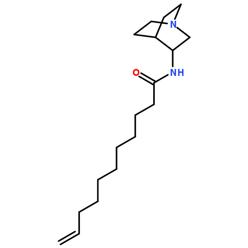 10-UNDECENAMIDE, N-1-AZABICYCLO[2.2.2]OCT-3-YL-