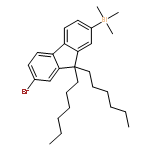 Silane, (7-bromo-9,9-dihexyl-9H-fluoren-2-yl)trimethyl-