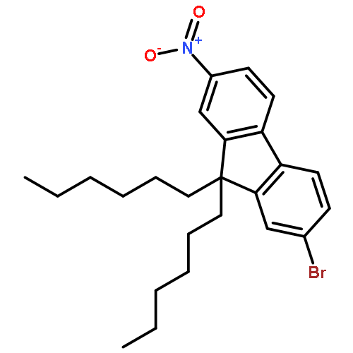 9H-FLUORENE, 2-BROMO-9,9-DIHEXYL-7-NITRO-