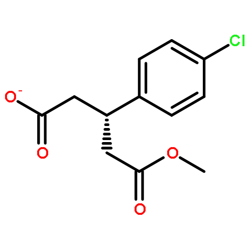 PENTANEDIOIC ACID, 3-(4-CHLOROPHENYL)-, MONOMETHYL ESTER, (3S)-