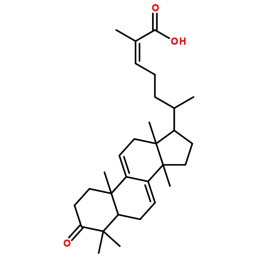 (24Z)-3-Oxolanosta-7,9(11),24-trien-26-oic acid