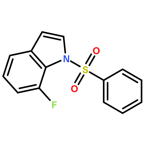 1H-INDOLE, 7-FLUORO-1-(PHENYLSULFONYL)-