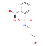 Benzenesulfonamide, N-(3-bromopropyl)-2-nitro-