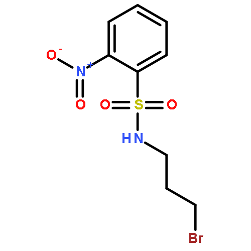 Benzenesulfonamide, N-(3-bromopropyl)-2-nitro-