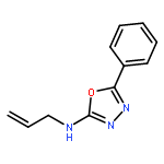 1,3,4-OXADIAZOL-2-AMINE, 5-PHENYL-N-2-PROPENYL-