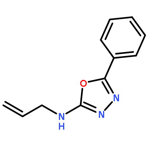 1,3,4-OXADIAZOL-2-AMINE, 5-PHENYL-N-2-PROPENYL-