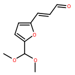 2-PROPENAL, 3-[5-(DIMETHOXYMETHYL)-2-FURANYL]-, (E)-