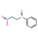 BENZENE, [(2-NITROETHYL)SULFINYL]-