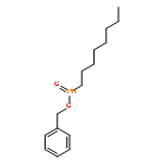 Phosphinic acid, octyl-, phenylmethyl ester