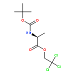 L-ALANINE, N-[(1,1-DIMETHYLETHOXY)CARBONYL]-, 2,2,2-TRICHLOROETHYL ESTER