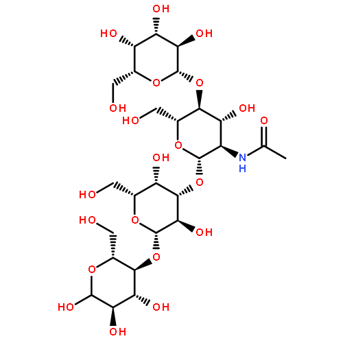 beta-D-galactopyranosyl-(1-4)-2-acetamido-2-deoxy-beta-D-glucopyranosyl-(1-3)-beta-D-galactopyranosyl-(1-4)-alpha,beta-D-glucopyranose