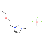 1-(2-ethoxyethyl)-3-methyl-1,2-dihydroimidazol-1-ium tetrafluoroborate