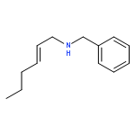 Benzenemethanamine, N-(2E)-2-hexenyl-