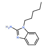 1H-BENZIMIDAZOL-2-AMINE, 1-PENTYL-