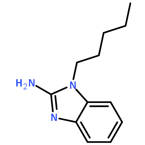 1H-BENZIMIDAZOL-2-AMINE, 1-PENTYL-