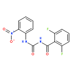 BENZAMIDE, 2,6-DIFLUORO-N-[[(2-NITROPHENYL)AMINO]CARBONYL]-