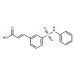 2-Propenoic acid, 3-[3-[(phenylamino)sulfonyl]phenyl]-, (2E)-