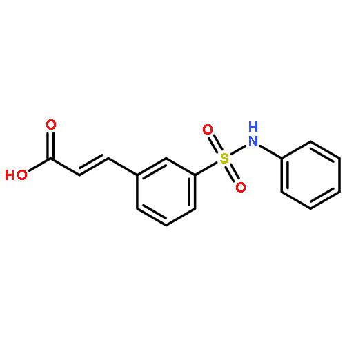 2-Propenoic acid, 3-[3-[(phenylamino)sulfonyl]phenyl]-, (2E)-