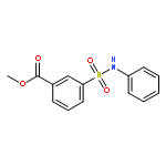 Benzoic acid, 3-[(phenylamino)sulfonyl]-, methyl ester