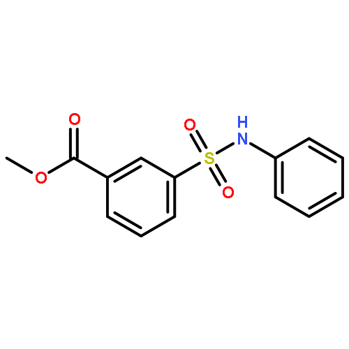 Benzoic acid, 3-[(phenylamino)sulfonyl]-, methyl ester