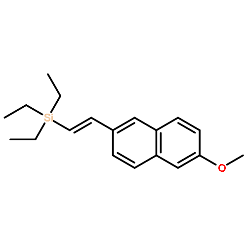 Silane, triethyl[(1E)-2-(6-methoxy-2-naphthalenyl)ethenyl]-