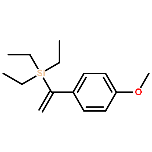 Silane, triethyl[1-(4-methoxyphenyl)ethenyl]-